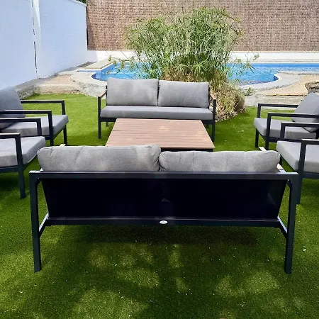 Sol Y Vino I Piscina Salada I Jacuzzi I Bbq I Ps5 I Aircon I Luxury & Privacy Jerez Jerez de la Frontera